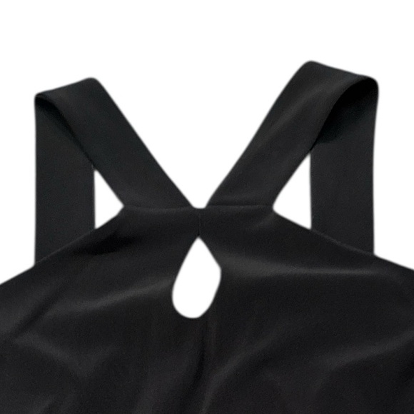 Boston Proper Black Sleeveless Top with Keyhole Back - Picture 3 of 6